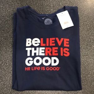NWT Life Is Good Crusher Tee - Mens Size Large